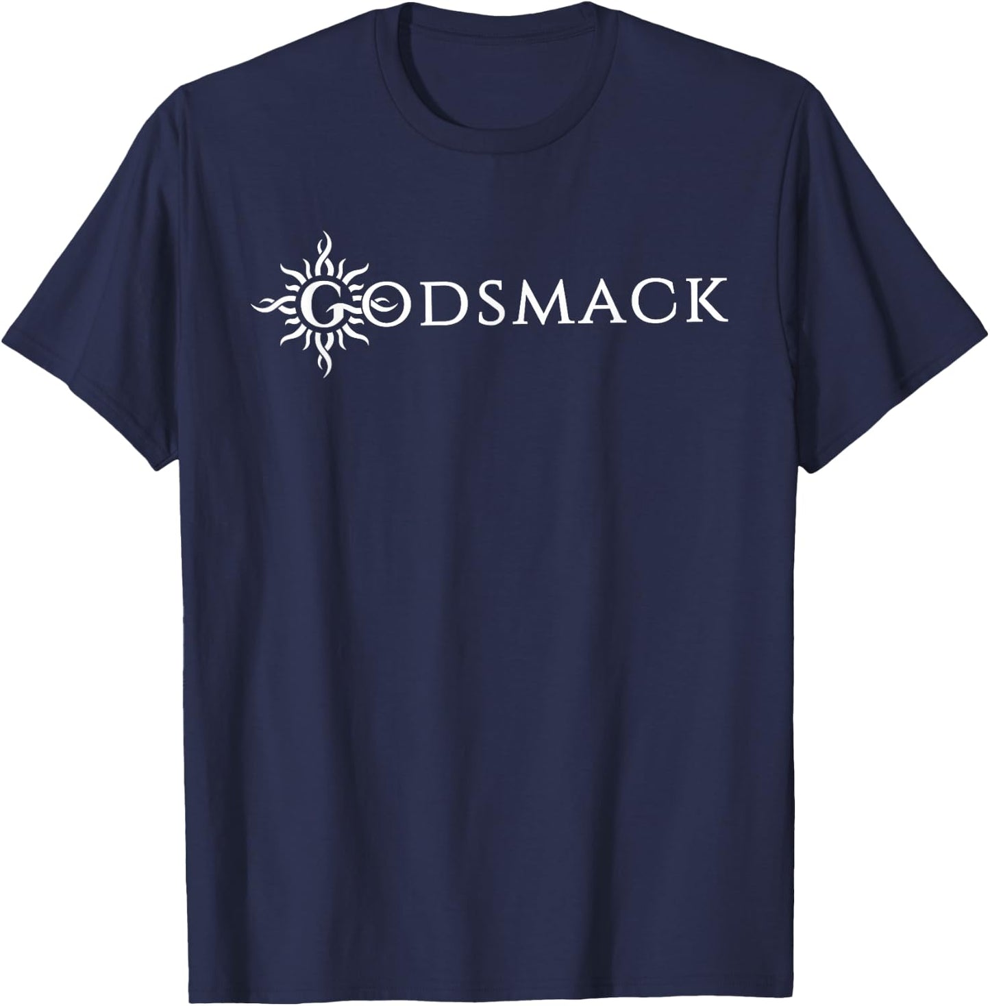 Godsmack – Sun Logo On Cranberry T-Shirt - T-Shirt | Navy