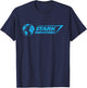 Marvel Iron Man Stark Industries Logo Blue , black T-Shirt - T-Shirt | Navy