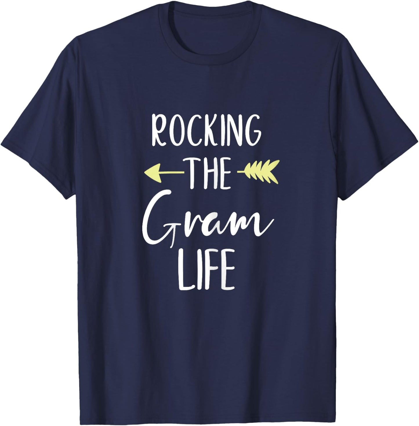 Rocking The Gram Life Cute Rockin' Cool T-Shirt - T-Shirt | Navy