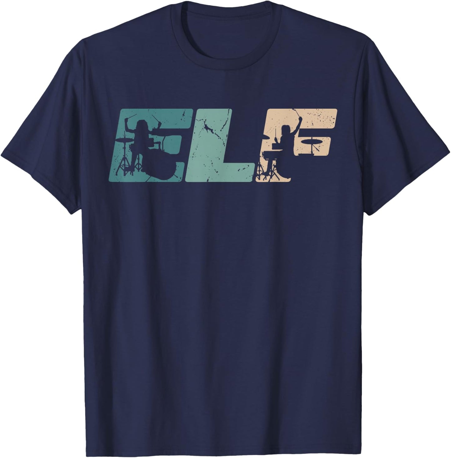 Schlagzeuger 11 Jahre | Drummer | 11. Geburtstag Junge T-Shirt - T-Shirt | Navy