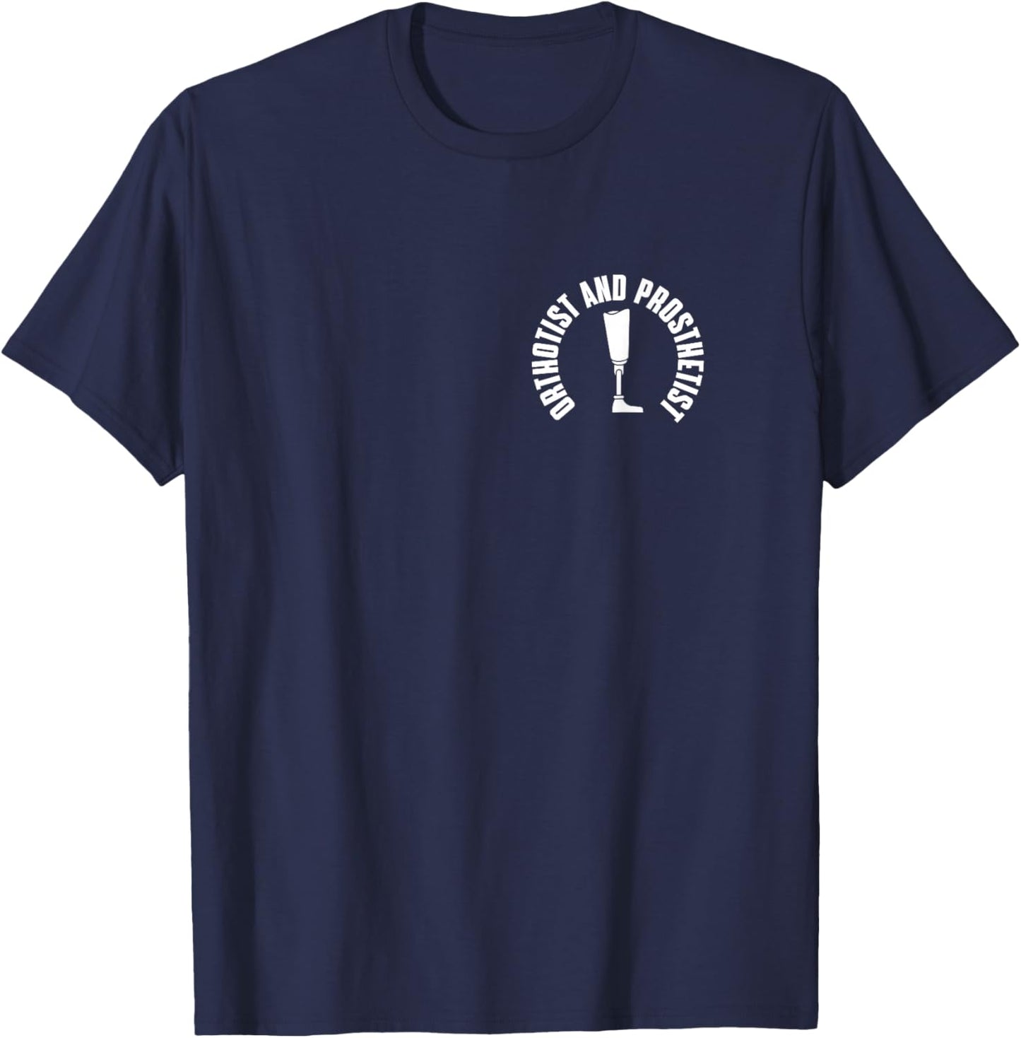 Orthotist And Prosthetist Pocket Apparel OP Professional T-Shirt - T-Shirt | Navy