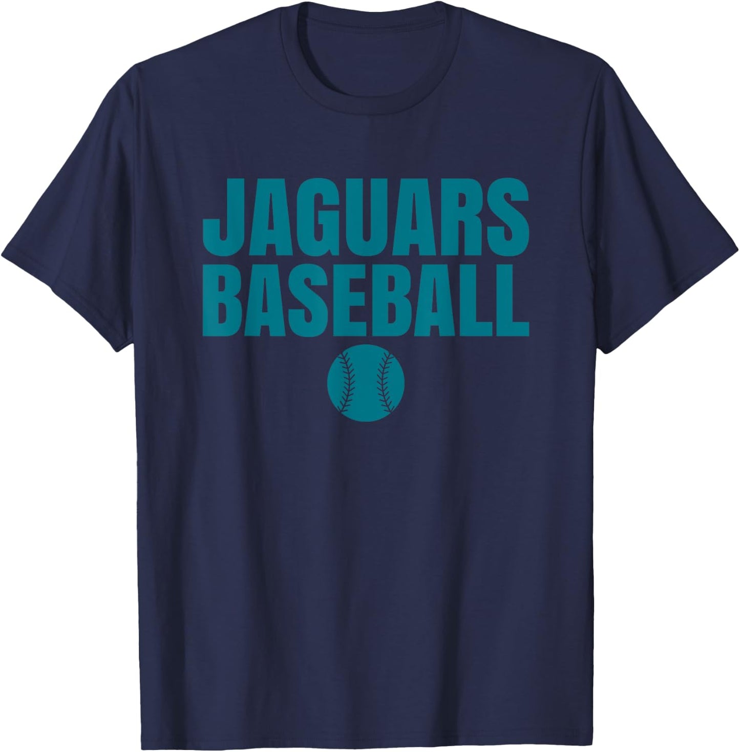 Century Jaguars Baseball T-Shirt - T-Shirt | Navy