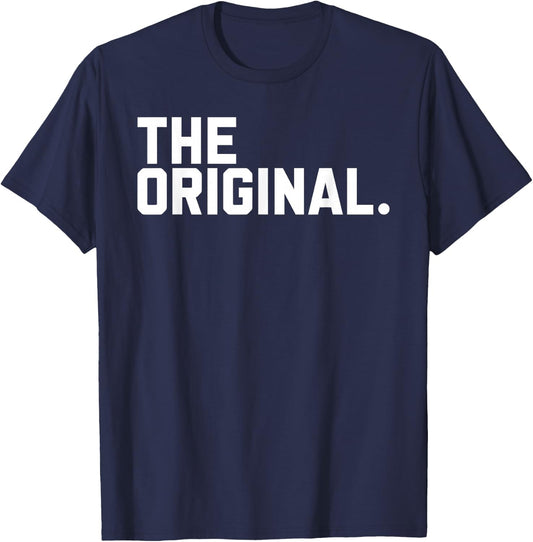 the original the remix partner look Father's Day Mother's Day , black T-Shirt - T-Shirt | Navy