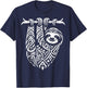 Tribal Three-Toed Sloth T-Shirt - T-Shirt | Navy