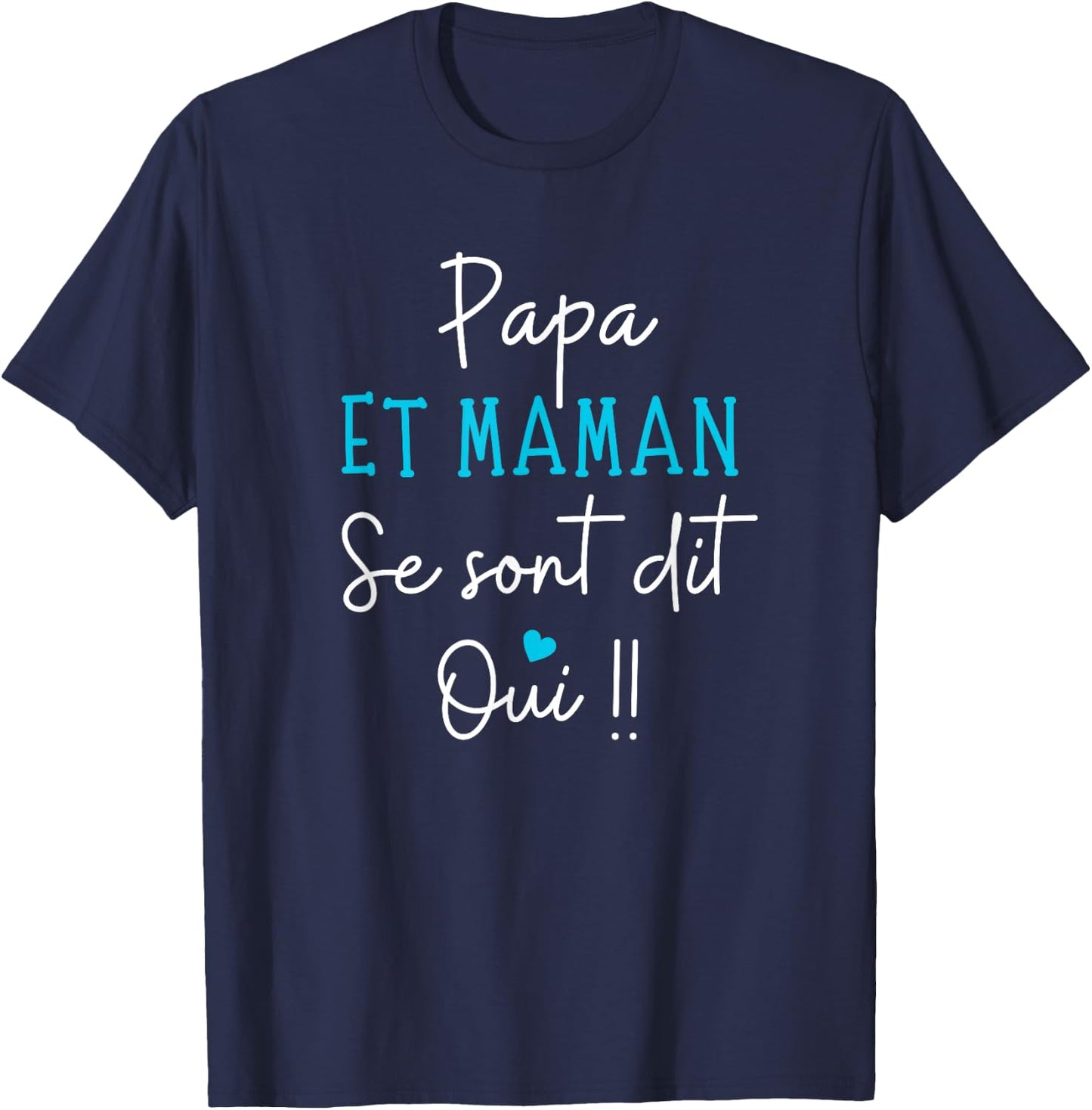 Future Groom She Said Yes - Wedding Fun Dad Mom , Black, S T-Shirt - T-Shirt | Navy