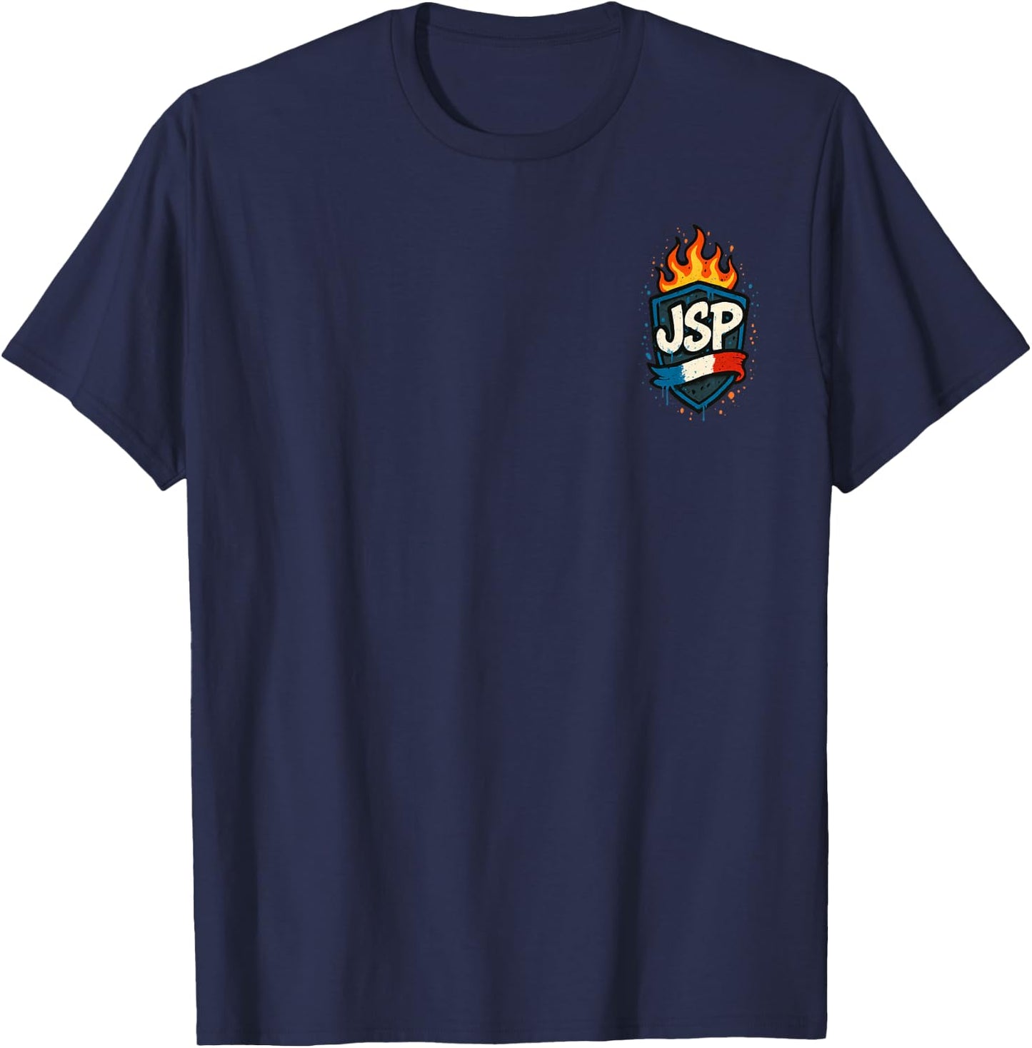 JSP Graffiti Patch - JSP - Young Fireman T-Shirt - T-Shirt | Navy