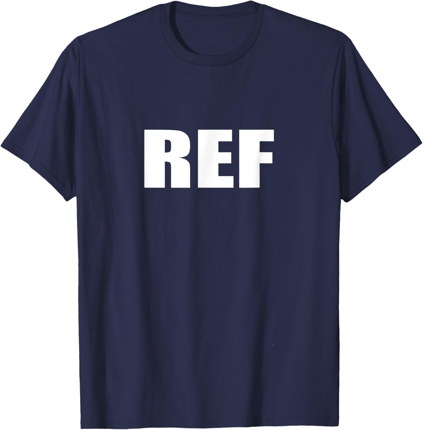 Zerobubble Referee , Black, -Adult, Short Sleeve, , S T-Shirt - T-Shirt | Navy
