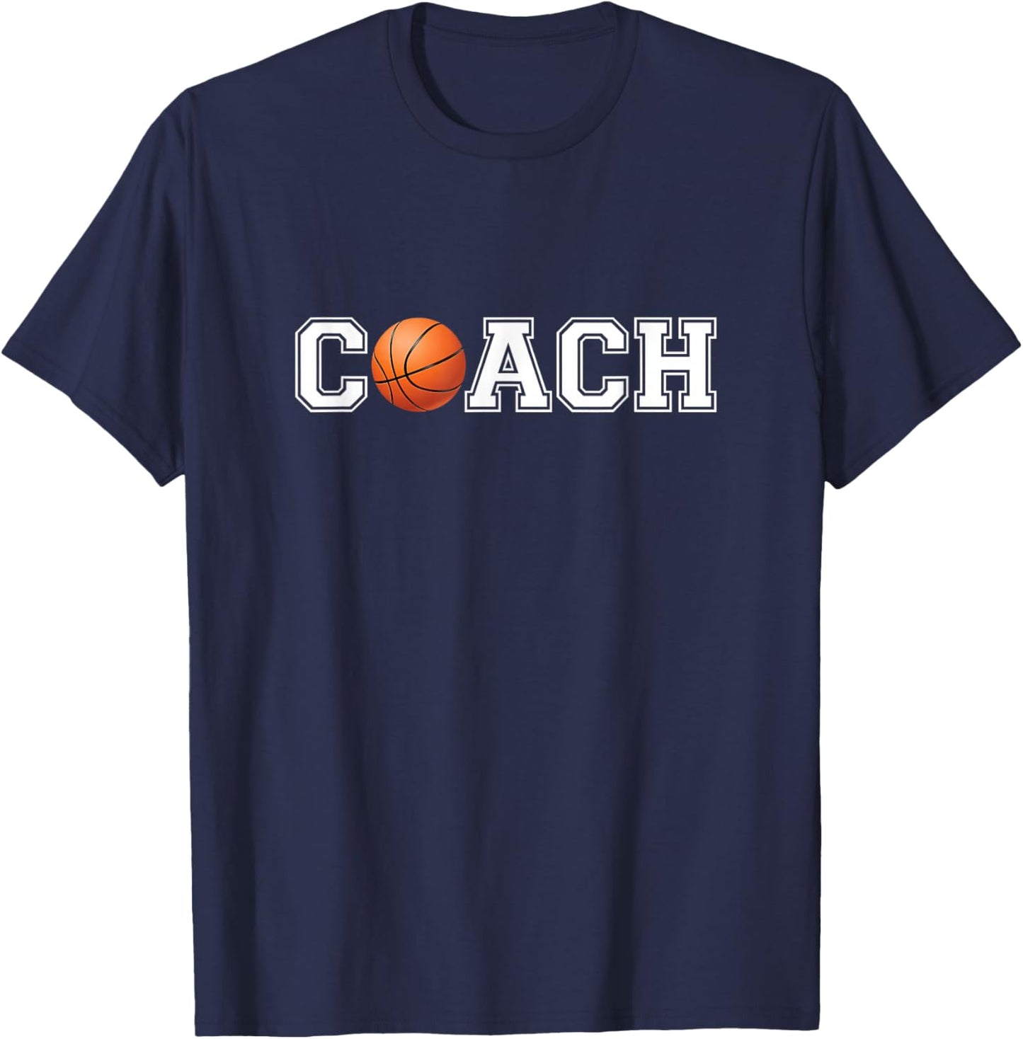 Basketball Coach Sports Coaching Staff Head Coach T-Shirt - T-Shirt | Navy