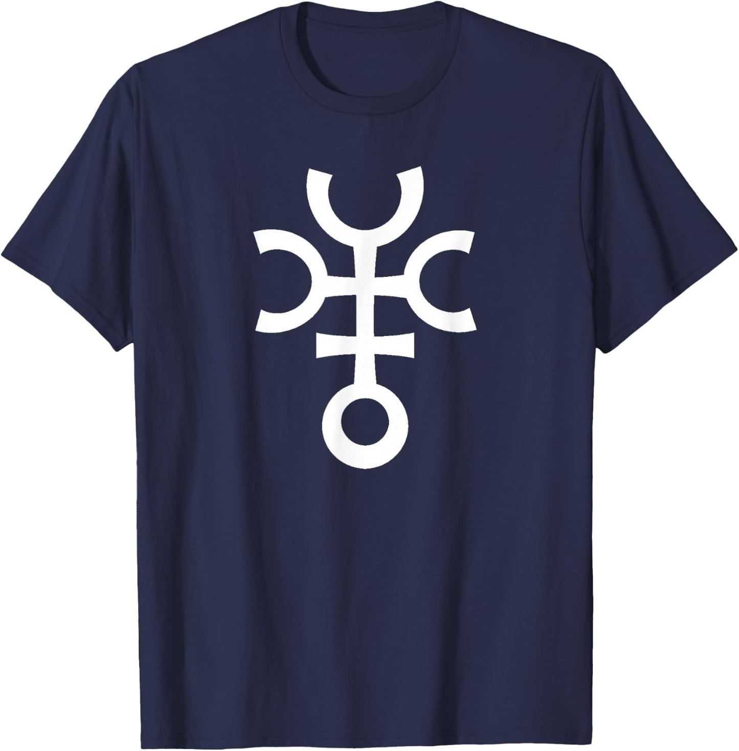 Pagan Hekate Symbol Pagan Wicca Symbol Hecate Goddess T-Shirt - T-Shirt | Navy