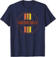 Retro Geneseo New York Vintage 80s Style T-Shirt - T-Shirt | Navy