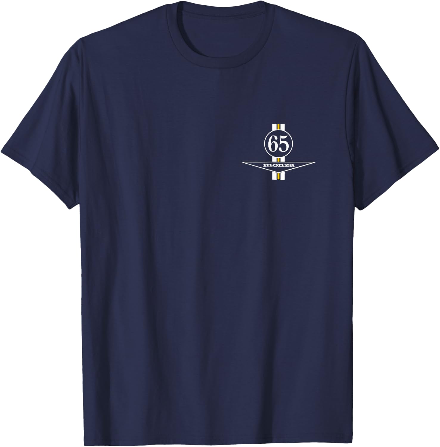 1965 Corvair Monza Year of Make Emblem T-Shirt - T-Shirt | Navy