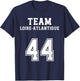 Loire-Atlantique Humour Team Pays de la Loire Region Nantes , Black, S T-Shirt - T-Shirt | Navy