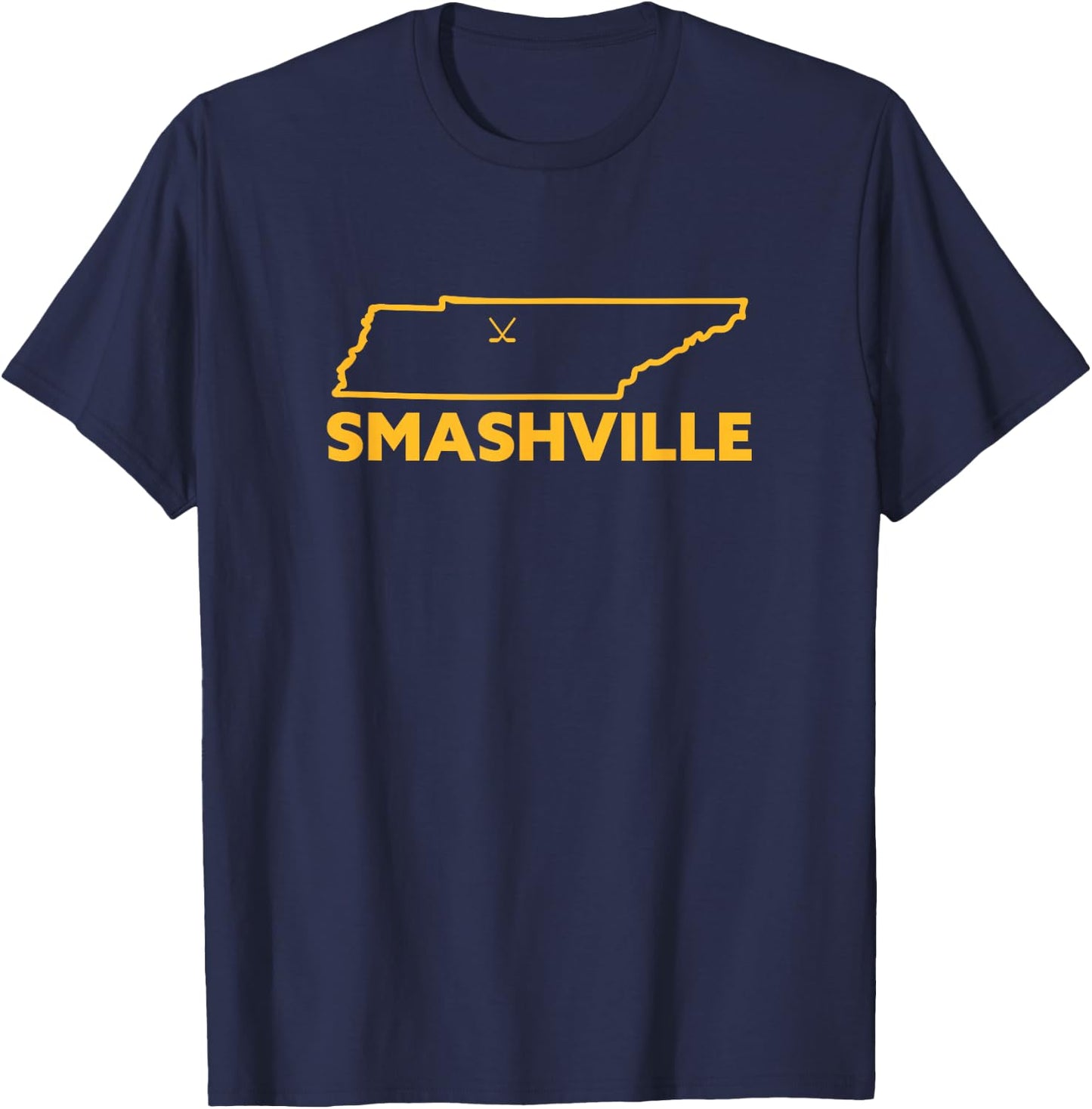 Smashville Hockey T-Shirt - T-Shirt | Navy