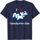 I Love Handsome Dan T-Shirt - T-Shirt | Navy
