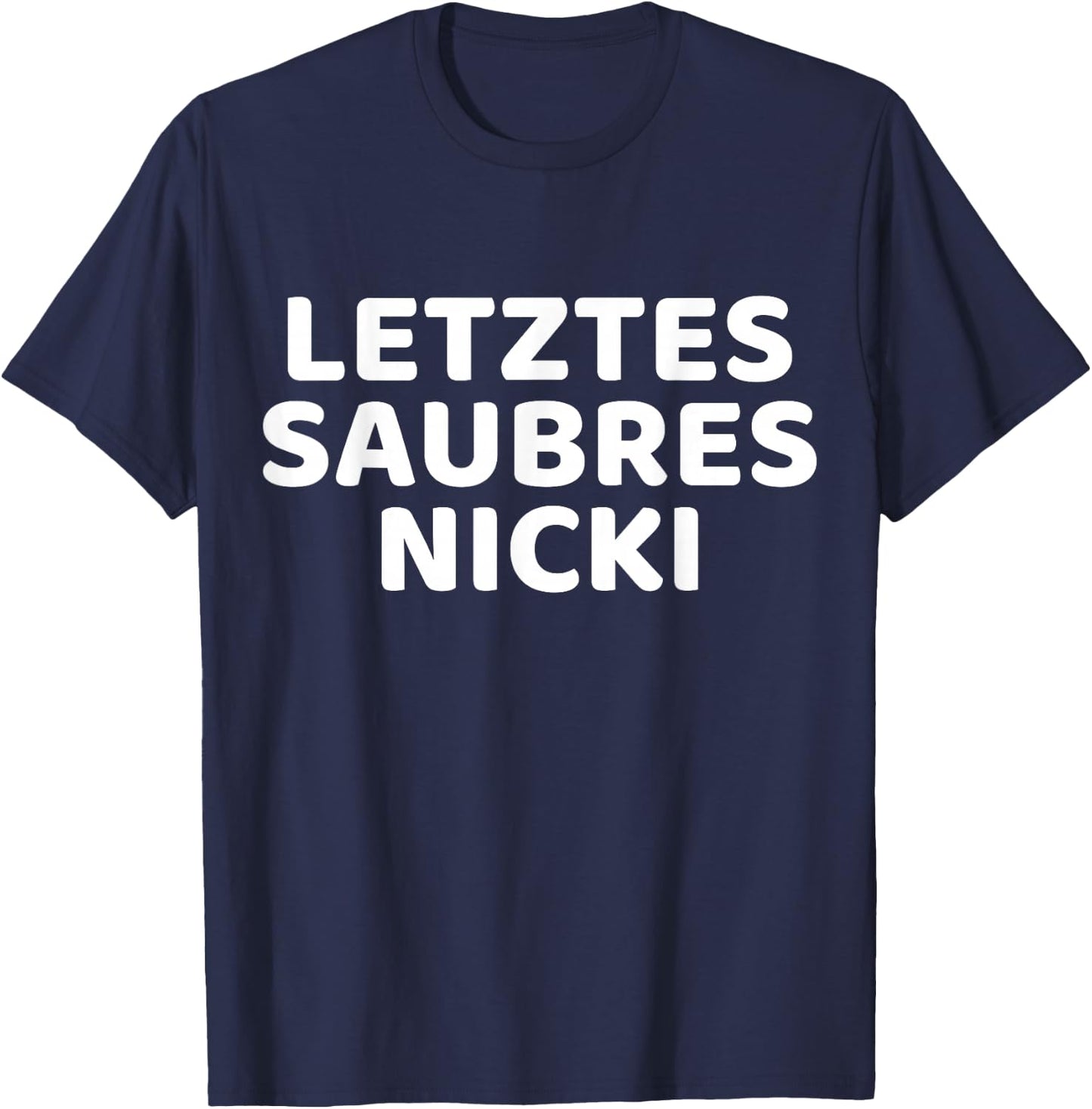 Last Saubres Nicki , black T-Shirt - T-Shirt | Navy