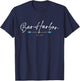 Bar Harbor Maine Oars Graphic T-Shirt - T-Shirt | Navy