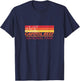 Cool Retro Capital Reef National Park T-Shirt - T-Shirt | Navy