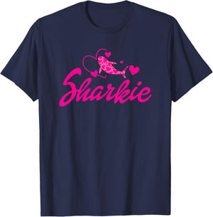 Cute Shark Kids Funny Shark T-Shirt - T-Shirt | Navy
