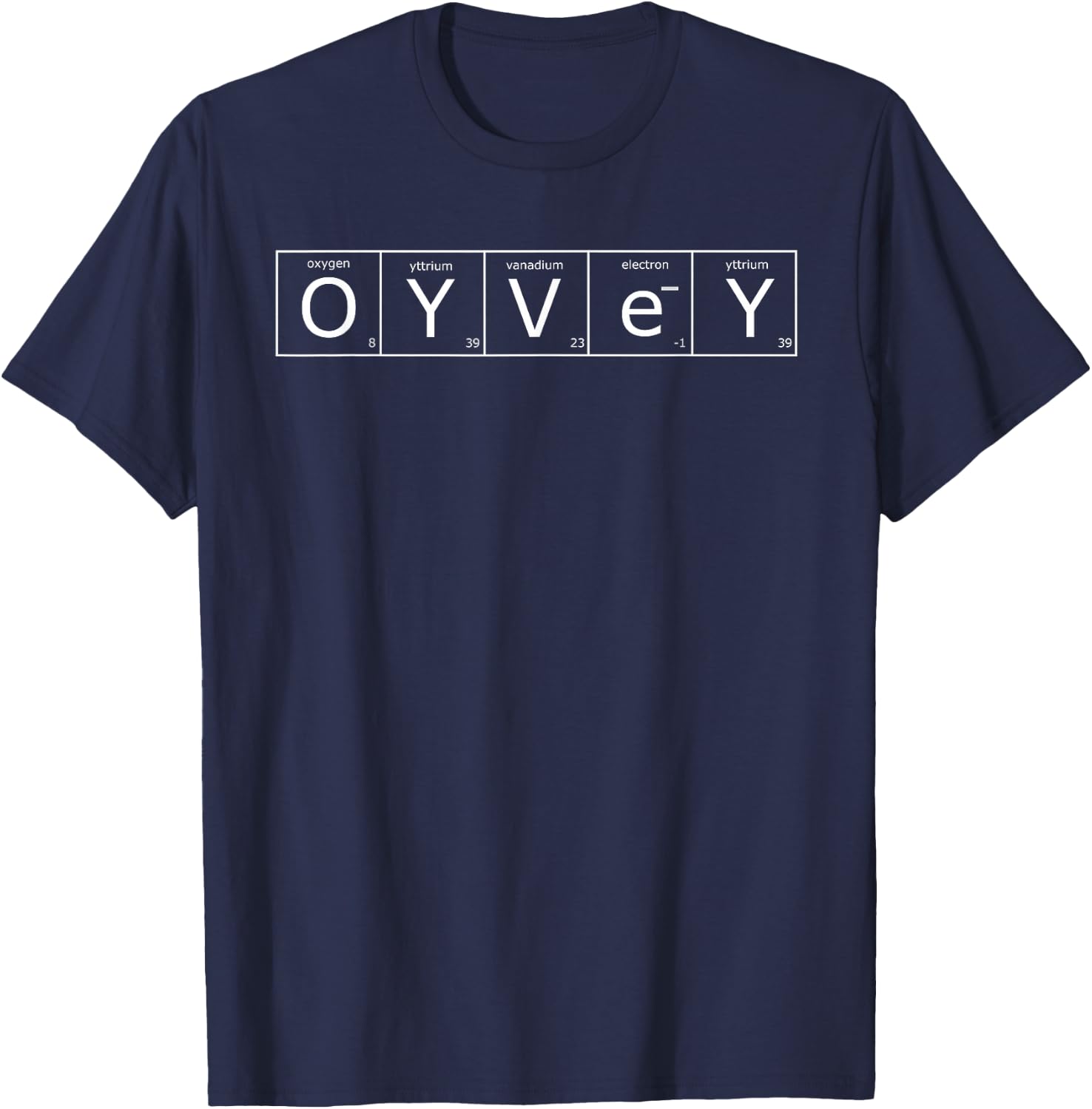 Oy Vey Funny Jiddian Hebrew Jewish T-Shirt - T-Shirt | Navy