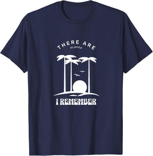 There are places I remember T-Shirt - T-Shirt | Navy