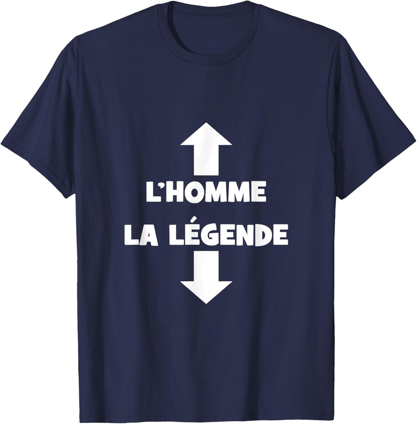 Men's Birthday Gift Original Humour Funny The Legend T-Shirt - T-Shirt | Navy