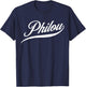 Men's Boys Funny Gift Funny Name for Philou T-Shirt - T-Shirt | Navy
