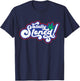 Retro Totally Stoned 420 Weed Marijuana , black, S T-Shirt - T-Shirt | Navy