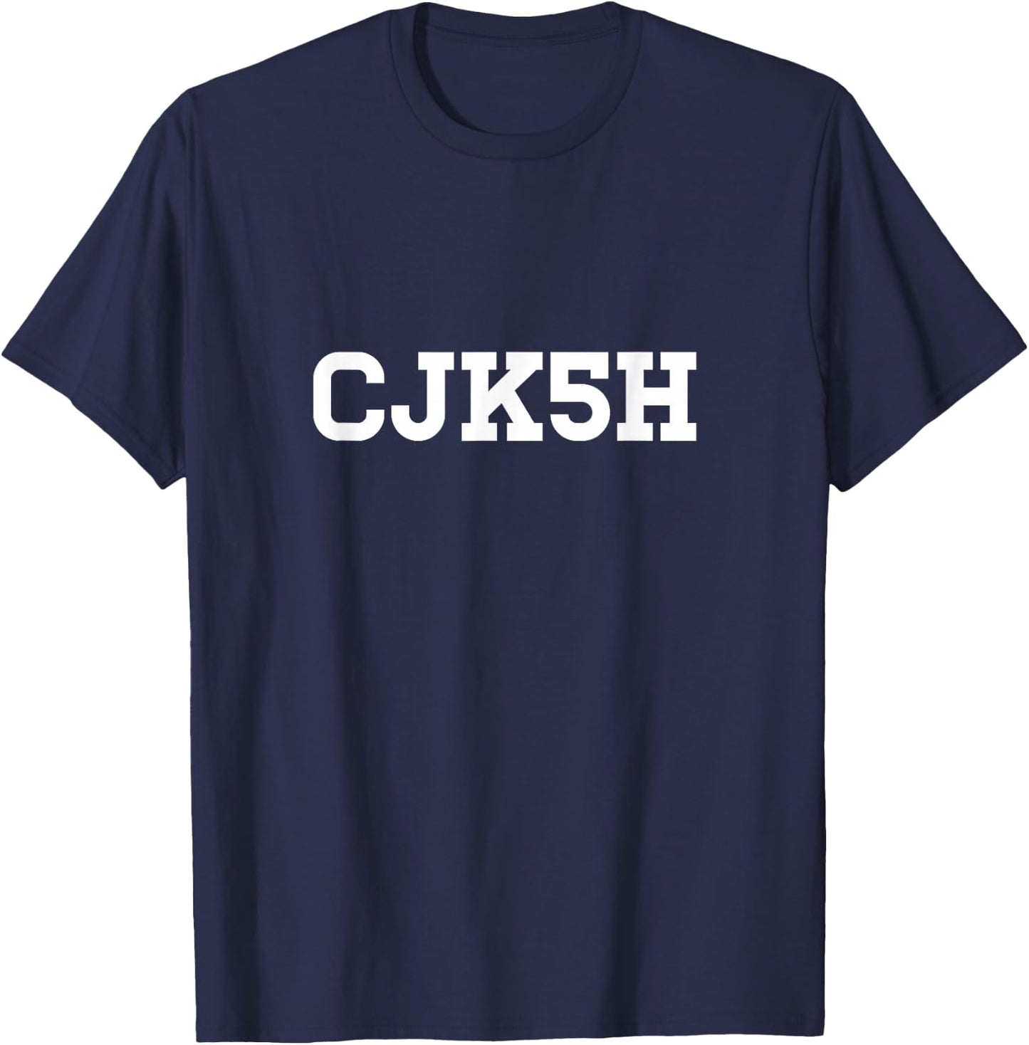 CJK5H funny CFB fan design T-Shirt - T-Shirt | Navy