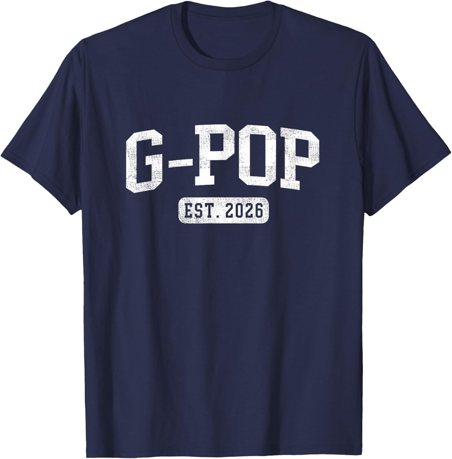 G-Pop Est 2026 Promoted To G-Pop Announcement T-Shirt - T-Shirt | Navy