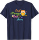 Owl Always Love Jesus Colorful Youth Christian T Shirt T-Shirt - T-Shirt | Navy