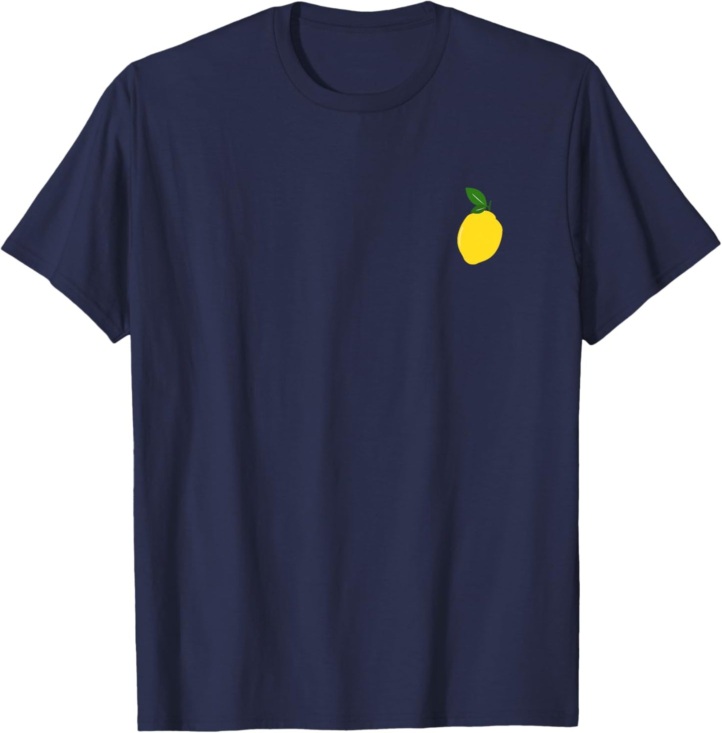 Citron Doux Minimaliste Pour Enfants, Femmes T-Shirt - T-Shirt | Navy