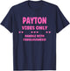 PAYTON Personalized Name Funny Cute Custom PAYTON Name T-Shirt - T-Shirt | Navy