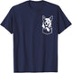 Scouting Australian Cattle Dog Graphic Design T-Shirt - T-Shirt | Navy
