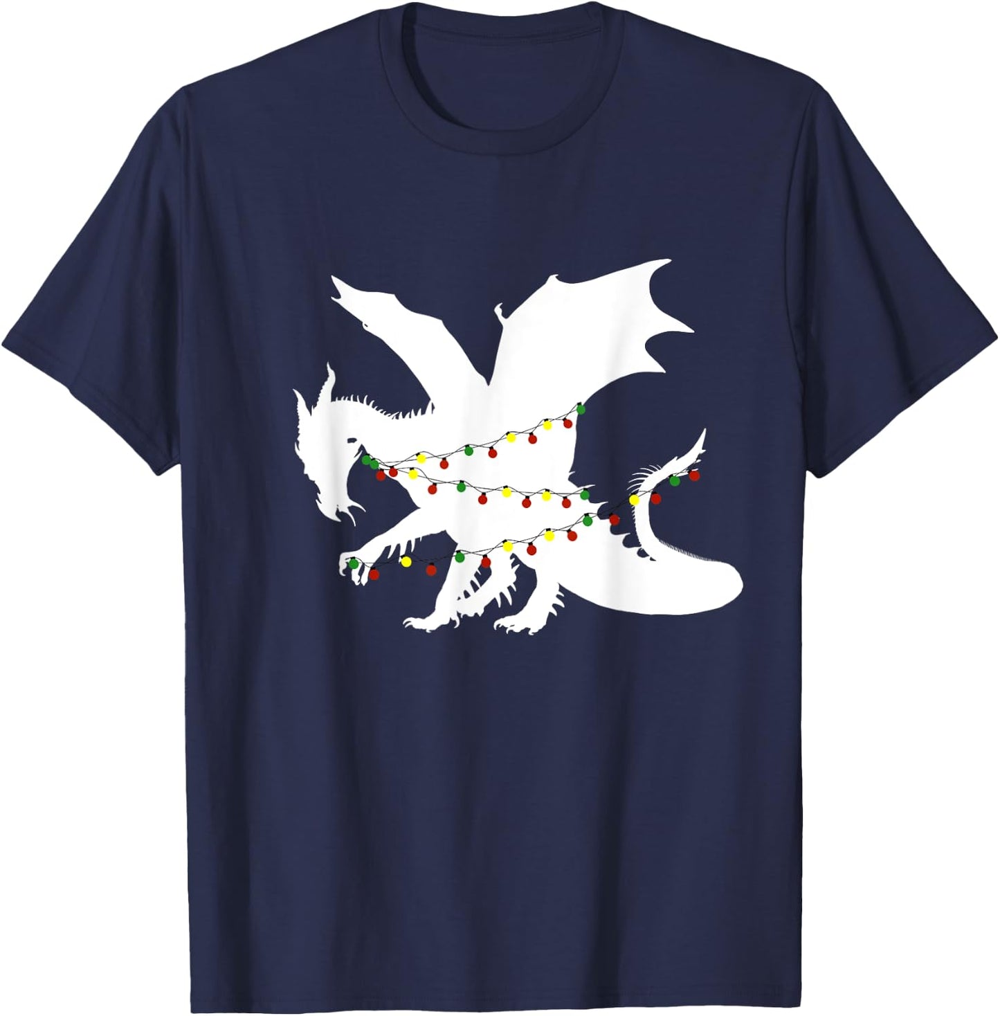 Christmas Dragon T-Shirt - T-Shirt | Navy