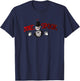 Duke the Spook. WWII Bomber Nose art T-Shirt - T-Shirt | Navy