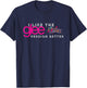 I Like The Glee Version Better Funny and Girls T-Shirt - T-Shirt | Navy