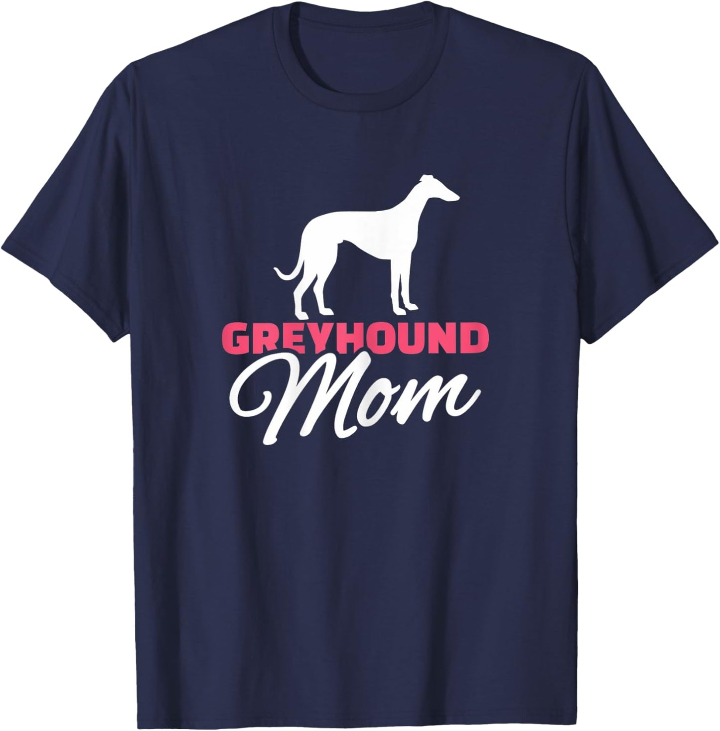 Greyhound Mama T-Shirt - T-Shirt | Navy