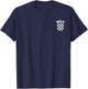 Croatia Coat of Arms Croatia Flag White Chessboard , black T-Shirt - T-Shirt | Navy