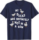 My Ducks Are Definitely Not In A Row Apparel T-Shirt - T-Shirt | Navy