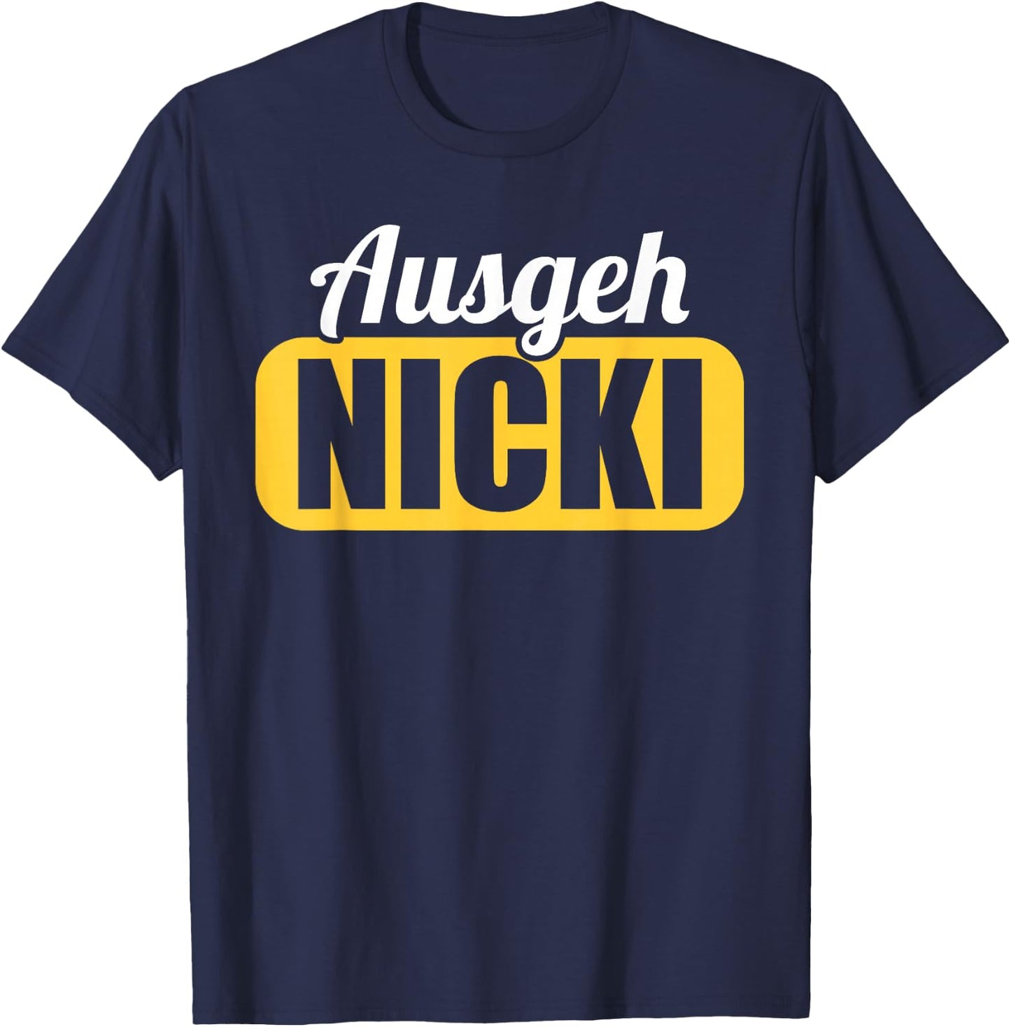 DDR East Germany East Away Nicki Ossi , black T-Shirt - T-Shirt | Navy