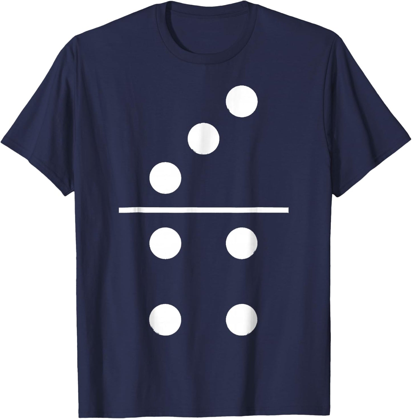 Funny Domino Stone 3 4 Group Costume Carnival Fancy Dress , black T-Shirt - T-Shirt | Navy