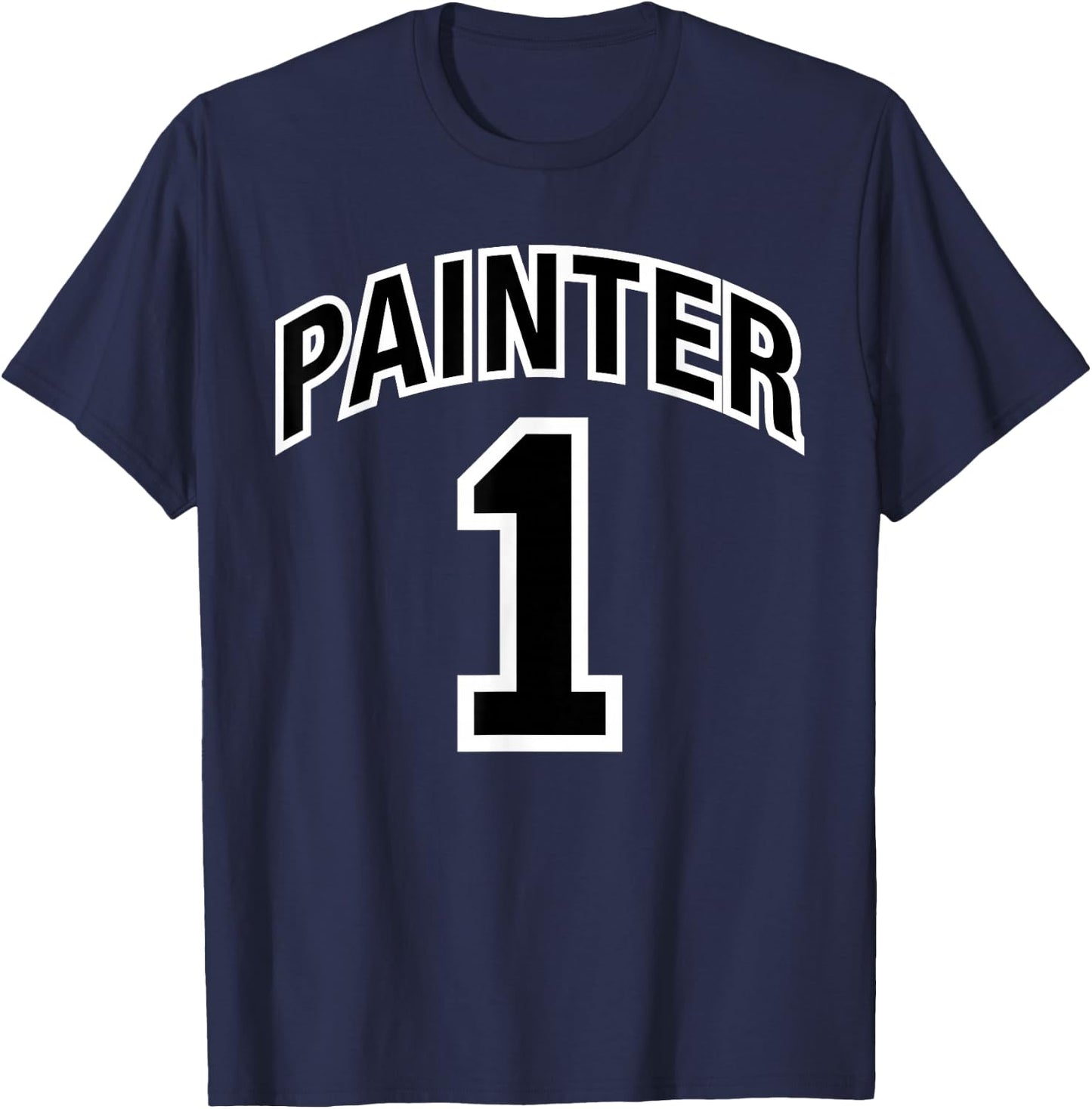 Painter One Funny T-Shirt - T-Shirt | Navy