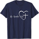 No Greater Love Cross Christian Easter T-Shirt - T-Shirt | Navy