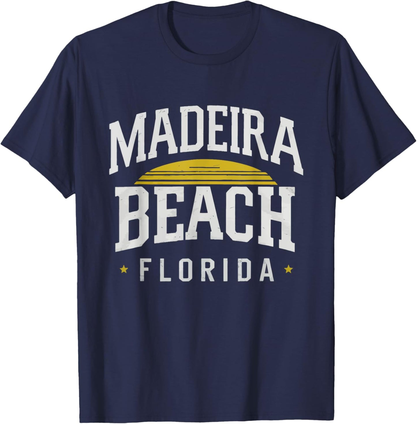 Madeira Beach Florida T-Shirt - T-Shirt | Navy
