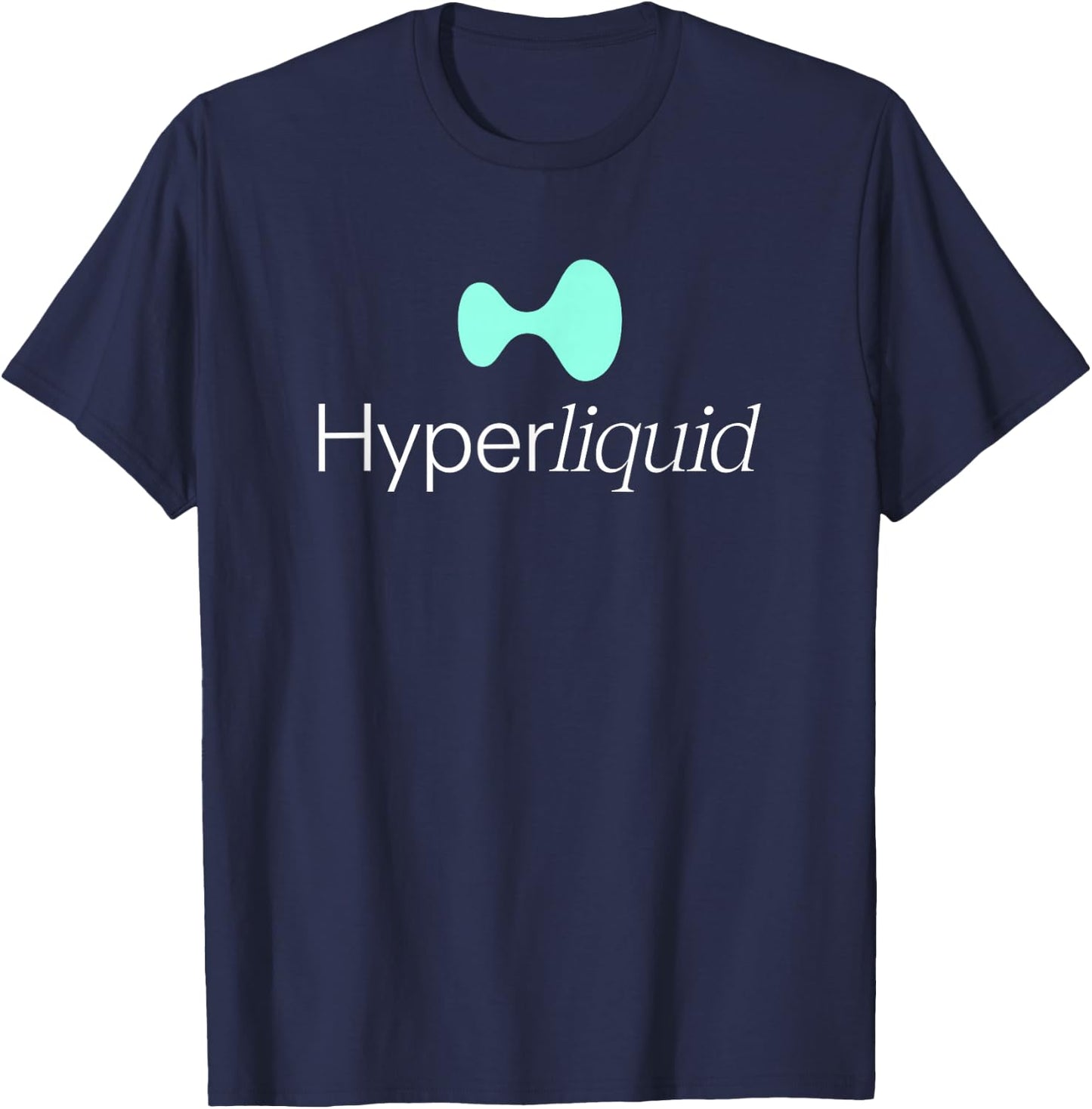 Hyperliquid T-Shirt - T-Shirt | Navy