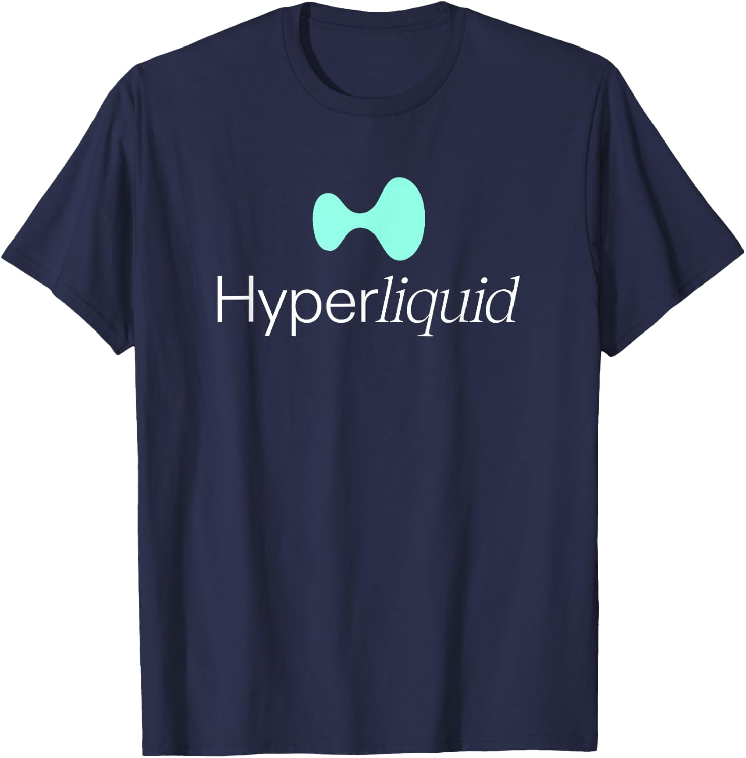 Hyperliquid T-Shirt - T-Shirt | Navy