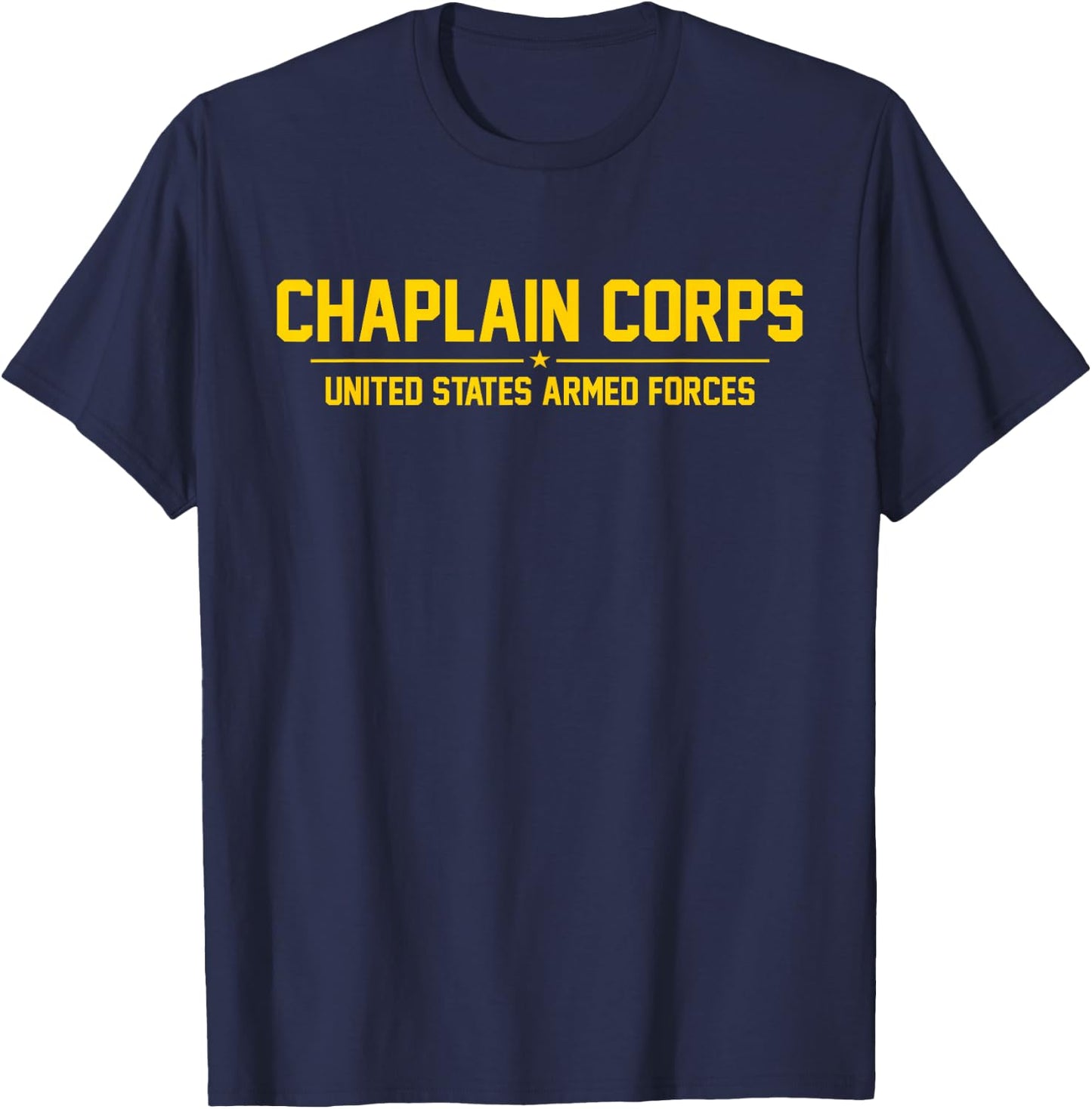 United States Army Chaplain Corps T-Shirt - T-Shirt | Navy