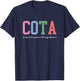 COTA Certified Occupational Therapy Assistant Therapist T-Shirt - T-Shirt | Navy