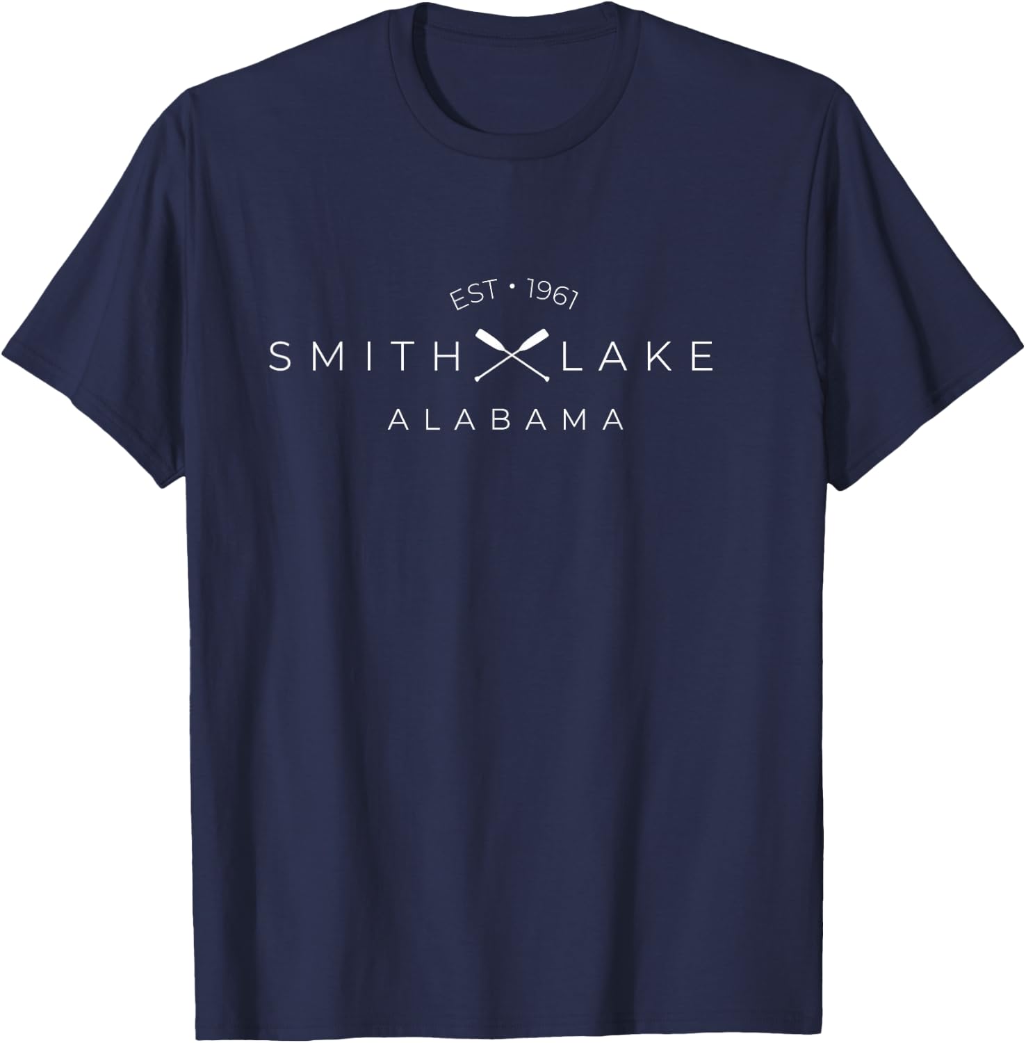 Smith Lake Alabama Apparel T-Shirt - T-Shirt | Navy