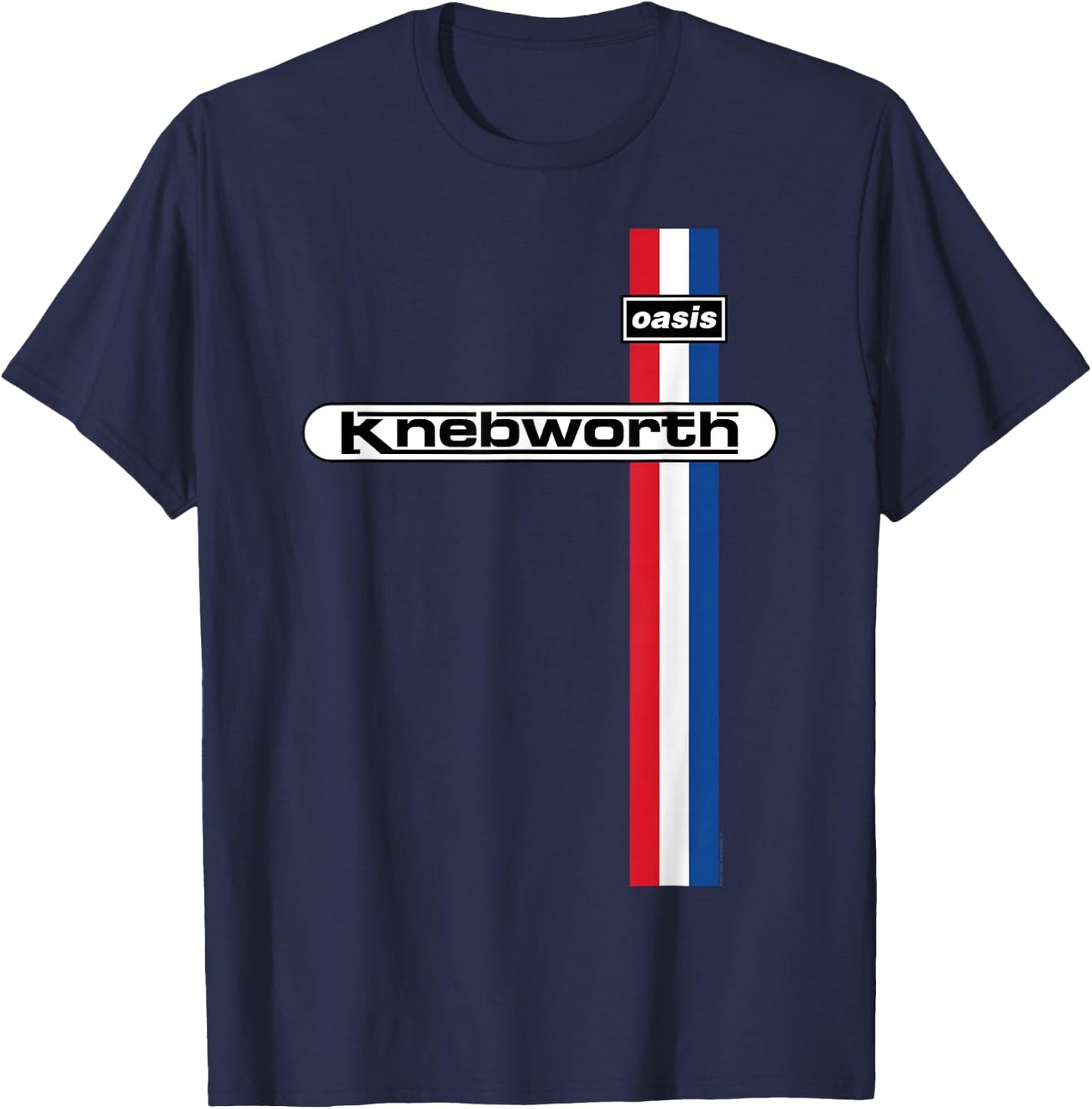 Oasis Knebworth in Navy T-Shirt - T-Shirt | Navy